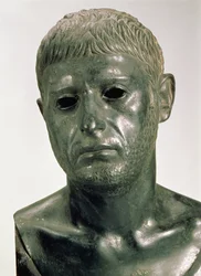 Portrait of an Unknown Roman Warrior